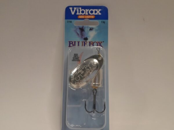 SPINNER VIBRAX 13 G N°5 S PLATA
