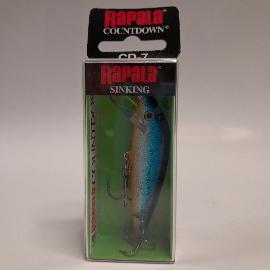 SE UELO COUNTDOWN SINKING 8G CD07 BSM BLUE SPOTTED MINNOW RAPALA SE UELO COUNTDOWN SINKING 8G CD07 BSM BLUE SPOTTED MINNOW RAPALA