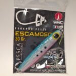 JIG 30 GRS ESCAMOSO AZUL PLATA ROSA EDUARDO PESCA