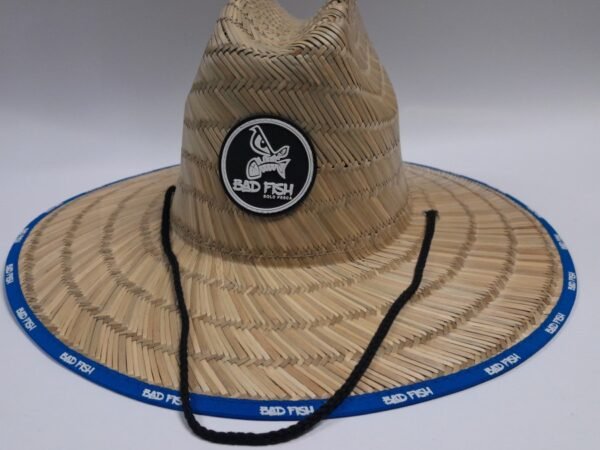 SOMBRERO PAJA AZUL BAD FISH