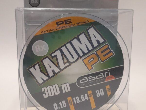 MULTIFILAMENTO 8X PE 0,18 MM 300 MTS 13,7 KG KAZUMA