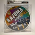 MULTIFILAMENTO 8X PE 0,35 MM 300 MTS 34,0 KG KAZUMA MULTICOLOR