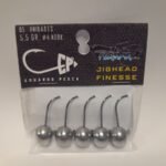 CABEZA PLOMADA JIG HEAD FINESSE 5,5 GR 5 UNIDADES EDUARDO PESCA