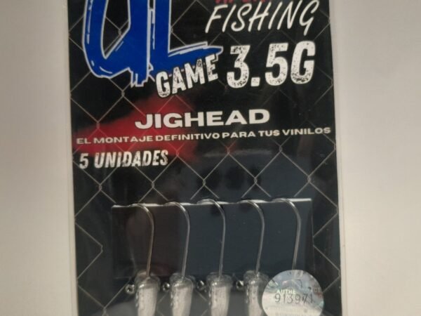 CABEZA PLOMADA JIG HEAD 3.5 GRS xpert fishing