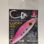 JIG 45 GRS LUCKY ROSA PLATA EDUARDO PESCA