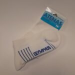 MEDIAS DE FUTBOL PROFESIONAL BLANCAS ADULTO  OLYMPHUS