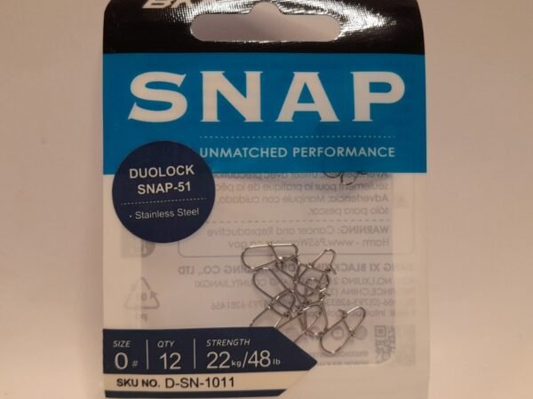 BKK DUOLOCK SNAP - 51 / #0 / 22 Kg