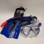 SET COMPLETO SPORTS MASCARA SNORKEL ALETA LXL IST