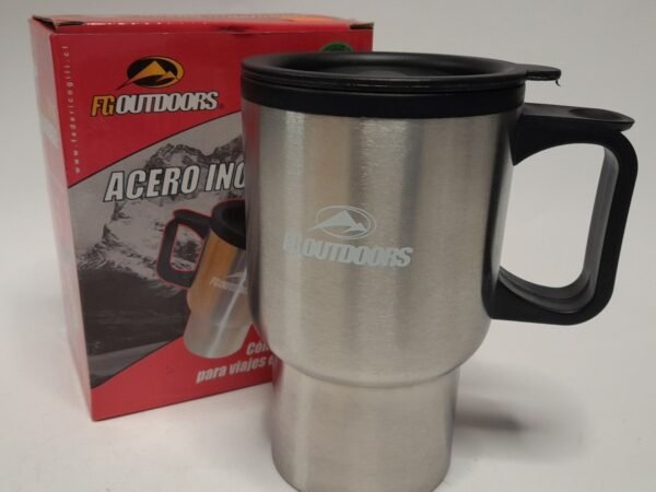MUG VASO ACERO INOXIDABLE 512 ML