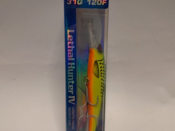SEÑUELO IV 120 MM 31 GR AMARILLO LETHAL HUNTER