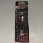 CUCHARA 21G VERDE PLATEADO Y ROJO DARDEVLE