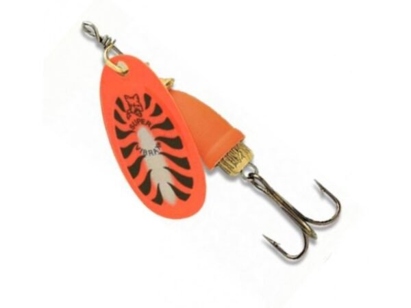 SPINNER VIBRAX N°4 3/8 10G NARANJO TIGRE BLUEFOX