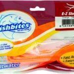 FISHBITES e-z clam Shrimp Orange 1/2" x 12" 2ct