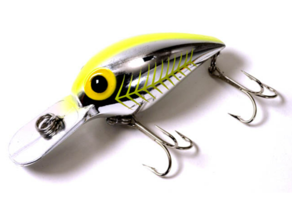 SEÑUELO POCHA 026 PLATA AMARILLO BRADS MAGNUM WIGGLER
