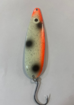 SEÑUELO 12 CM NARANJO PUNTO NEGRO RIVERKING - Imagen 2