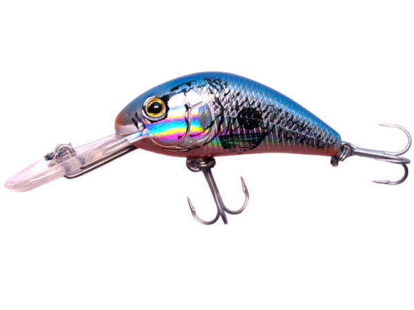 SEÑUELO CRANCK ASSASINE 40MM3.5G AZUL BAD FISH