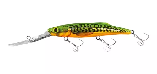 SEÑUELO FREEDIVER 12 SD 12 CM 24 GR GREEN METALICO SALMO