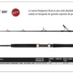 Caña Shimano Vengeance Boat 180 / 80 - 200 grs