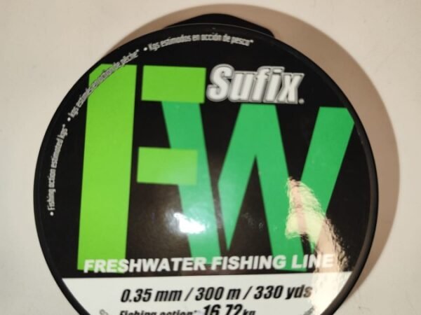 Sufix Nylon / Monofilamento FW 0.35 mm / 300 mts / 16.72 Kg