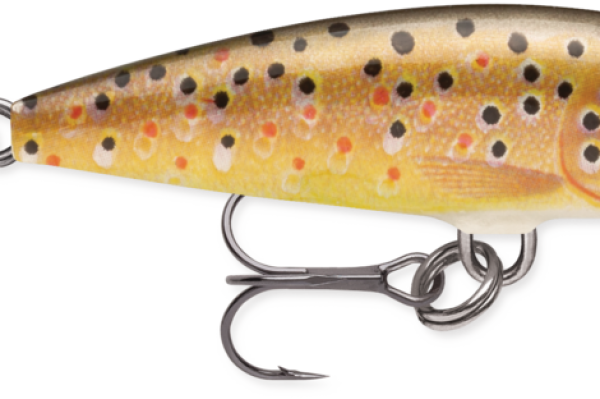 SEÑUELO COUNTDOWN TR 5 CM 5 G BROWN TROUT RAPALA