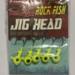 CABEZA PLOMADA 4G AMARILLO FLUOR PORTFISH