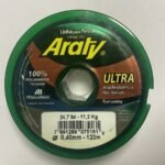 NAYLON MONOFILAMENTO ULTRA 0,40 11,2 KG 120 MM ARATY
