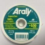 NAYLON MONOFILAMENTO 0,50 MULTICOLORV 100 MM ARATY