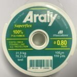 NAYLON MONOFILAMENTO 0,80 MM BLANCO 100M ARATY