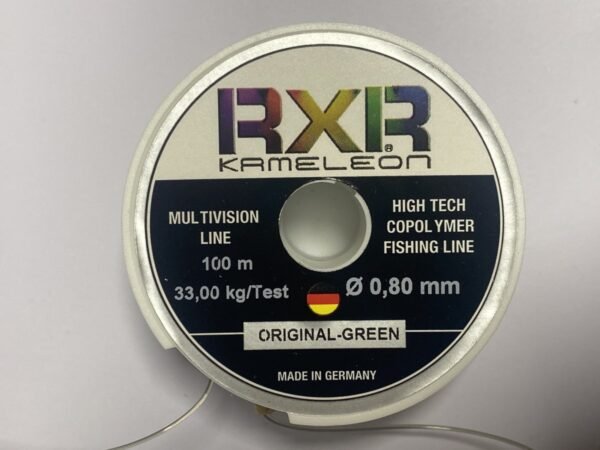 NAYLON CAMALEON CAJA NEGRA VERDE 0,80 MM 33 KG 100M RXR