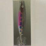 SEÑUELO CHISPA ROSADO MANCHA AZUL CABEZA ROJA OSCURA 30 GR POKEE