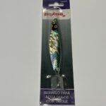 SEÑUELO CHISPA PLATA- VERDE OSCURA 30 GR POKEE