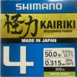 KAIRIKI 4HEBRAS 0.315MM 22.7KG 300MTS SHIMANO
