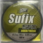 LINEA SFX BRAIDTRESSE 41.3KG 0.50MM 100M SUFIX