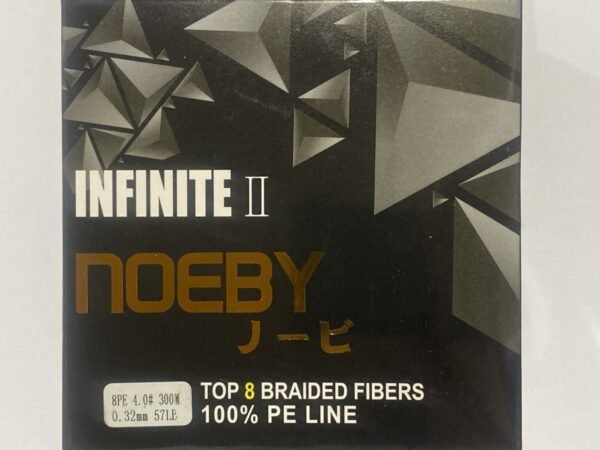 LINEA 8HEBRAS INIFINTE II 4 300M 0.32MM 57LB NOEBY