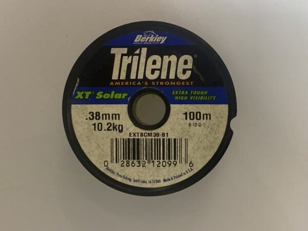 NAYLON 38 MM VERDE FLUOR 10.2 KG 100 M TRILENE