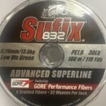 LINEA 8 HEBRAS 832 ADVANCED SUPERLINE 0.20 MM 13.5 KG 100 M SUFIX