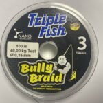 MULTIFILAMENTO 0,35 40 KG 3 X 100MT TRIPLE FISH