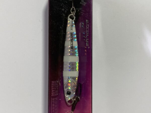 SEÑUELO JIG WAHOO 30 GRS GRIS RAYAS ALLBLUE