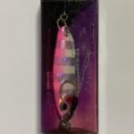 SEÑUELO JIG DRAGER SLIM 40 GRS GRIS ROSA RAYAS ALLBLUE