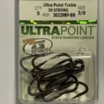 ARAÑAS TRIPLE 3/0 BLACK NIQUEL MUSTAD
