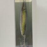 SEÑUELO CHISPA VERDE - PLATA - NEGRO 45 GR POKEE