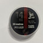 LEADER FLUOROCARBONO 50 MTS 0,50MM 14 KG BAD FISH