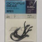 Anzuelo BKK Octopus Beak 4/0 - 7 unidades Nickel Negro