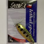 Señuelo Cuchara Suarez Lures 5g / 43 mm / Amarillo Verde