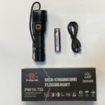 LINTERNA USB ALUMINIO RECARGABLE