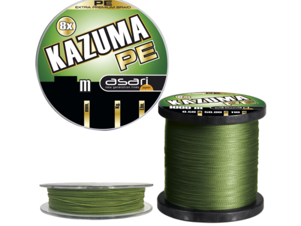 MULTIFILAMENTO 8X PE 0,25 MM 300 MTS 22,7 KG KAZUMA