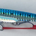 SEÑUELO 7 46 GR 130MM AZUL CABEZA AMARILLA VIB