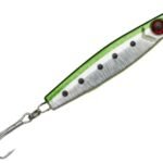 SEÑUELO CHISPA HERRING NL 70GR RON THOMPSON COLORES LOMO VERDE OSCURO RON THOMPSON