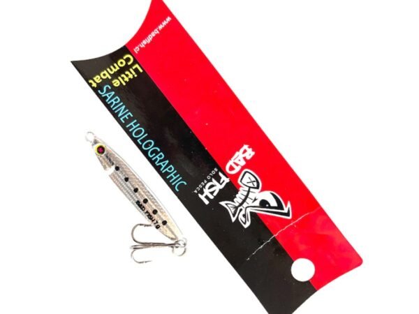 MICRO JIG LITTLE COMBAT SARDINE HOLOGRAPHIC 5 GRS BAD FISH
