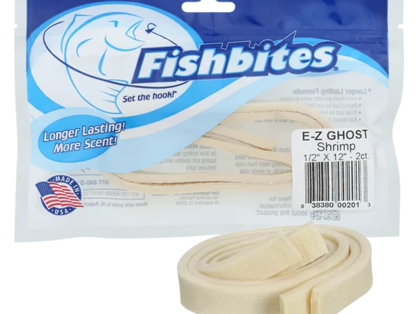 FISHBITES E-Z Ghost Shrimp 1/2" x 12" 2ct